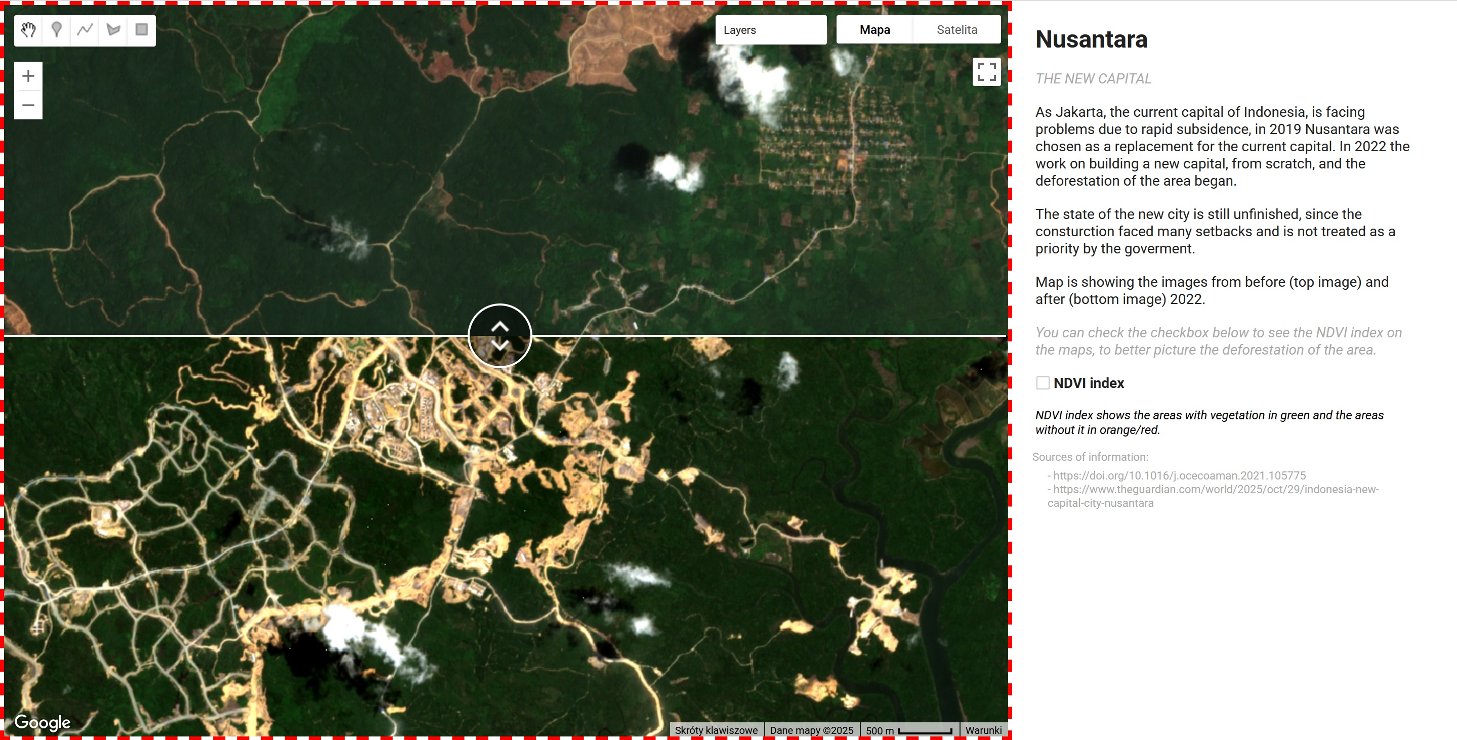 Temporal analysis in Google Earth Engine